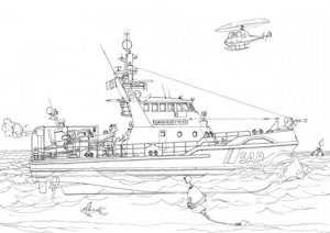 Ausmalbilder Kriegsschiffe 3